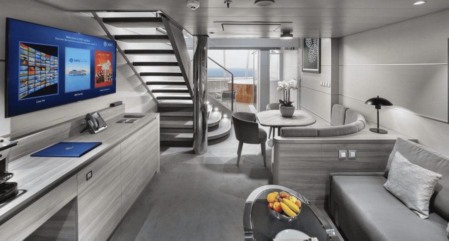 Люкс MSC Yacht Club на MSC Divina